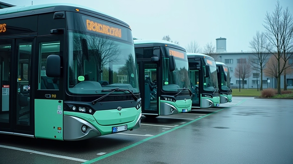 Elektriskā autobusa flote